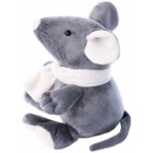 Мягкая игрушка Lapkin Мышь 26 см., серая